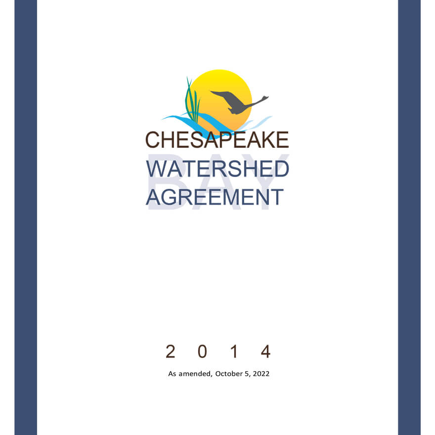Chesapeake Executive Council meeting poster backdrop