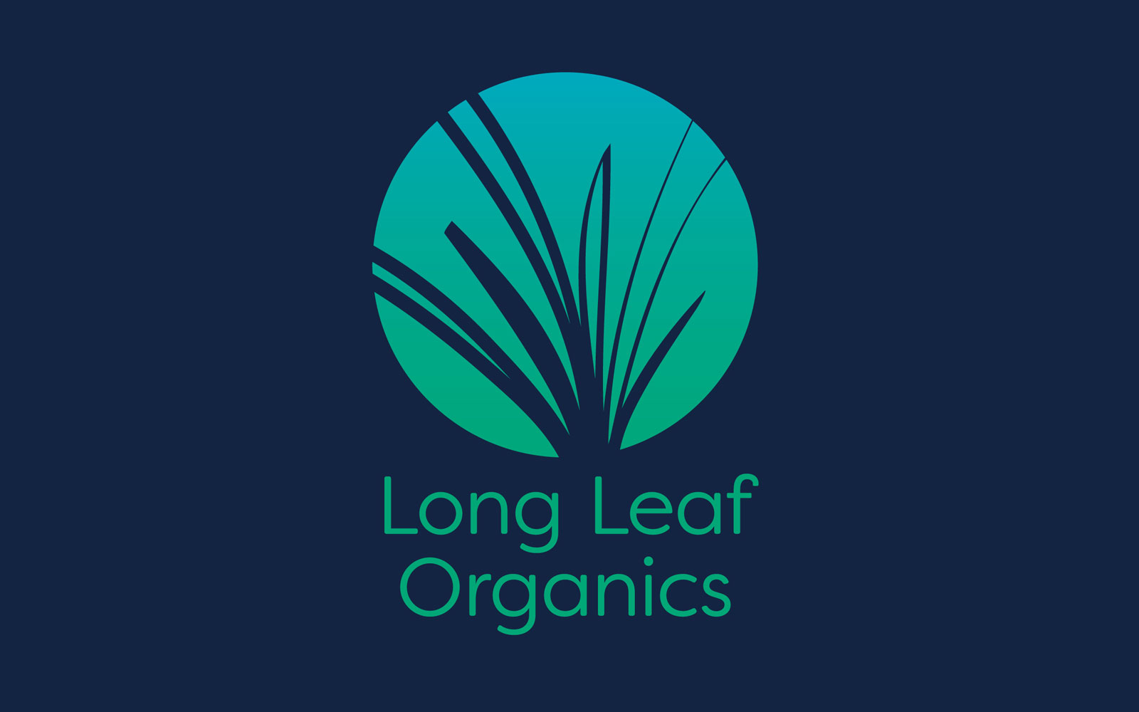 Long Leaf Organics branding and website