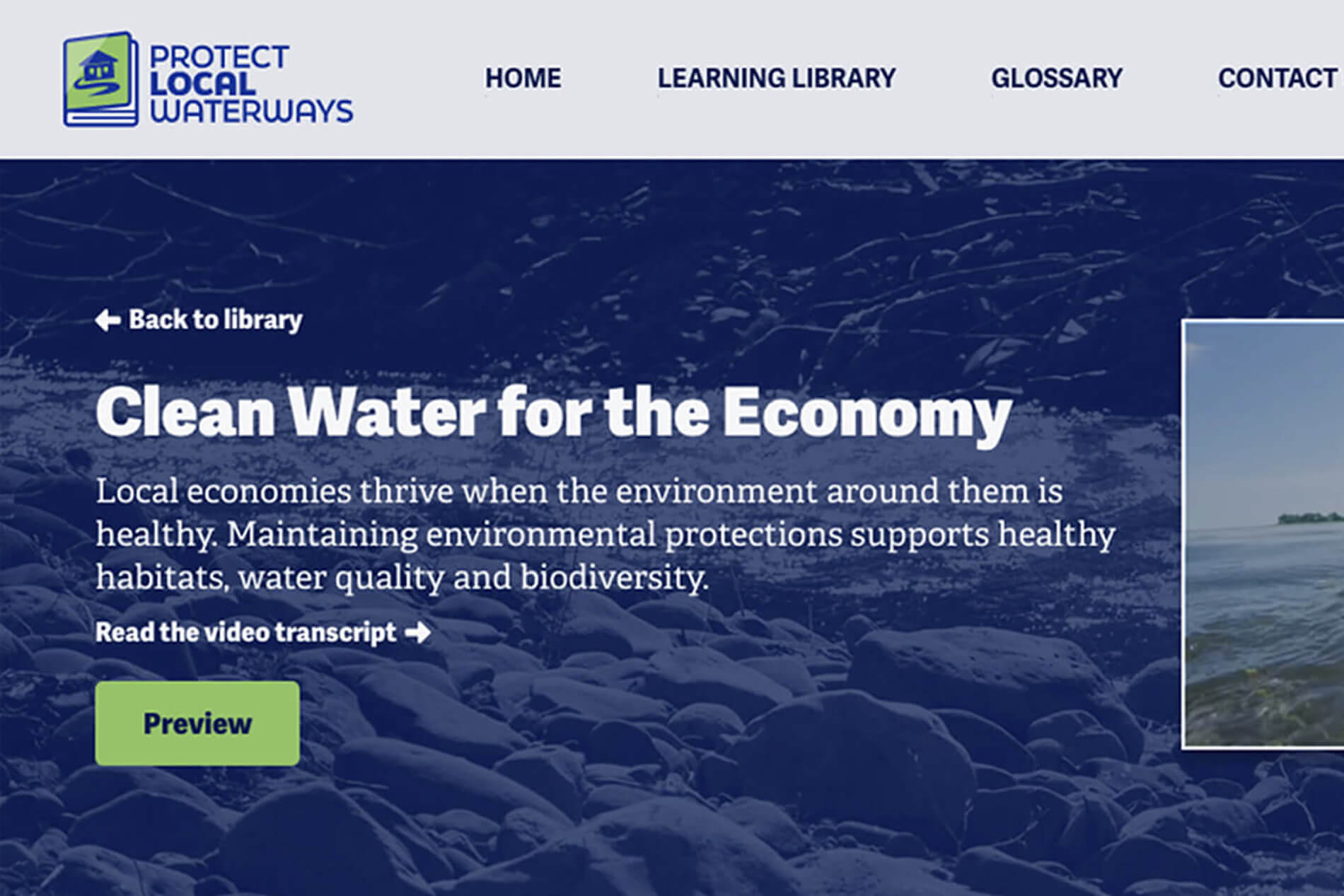 Protect Local Waterways