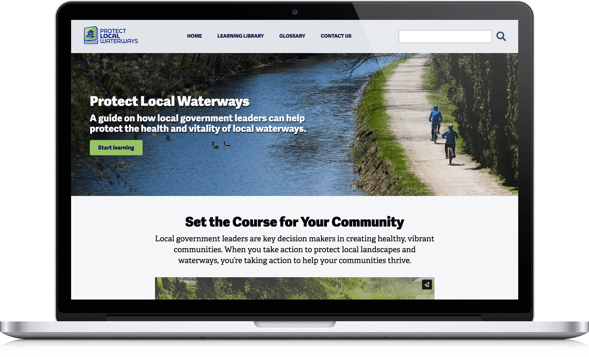 Protect Local Waterways Mockup