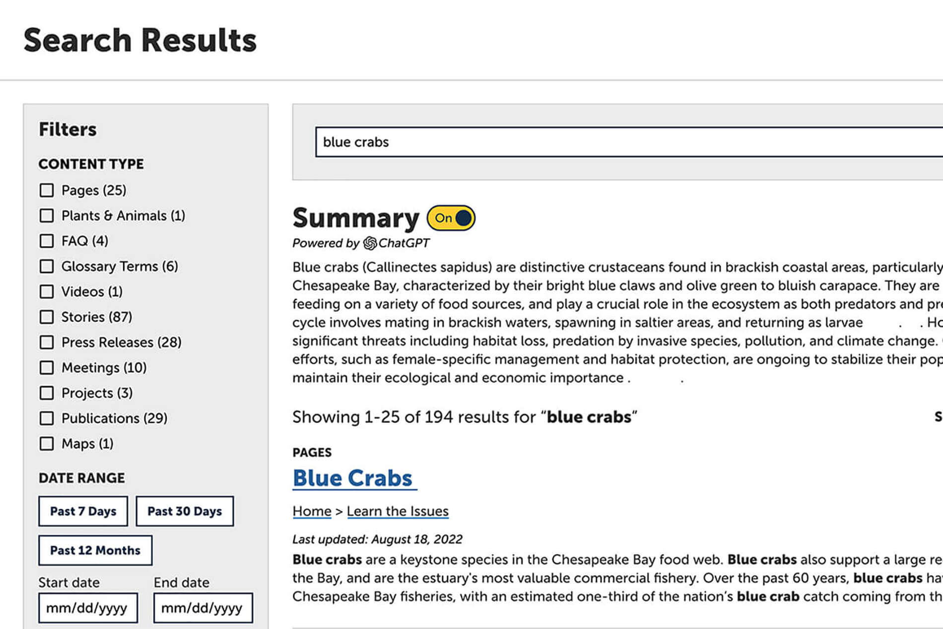 Search Results
