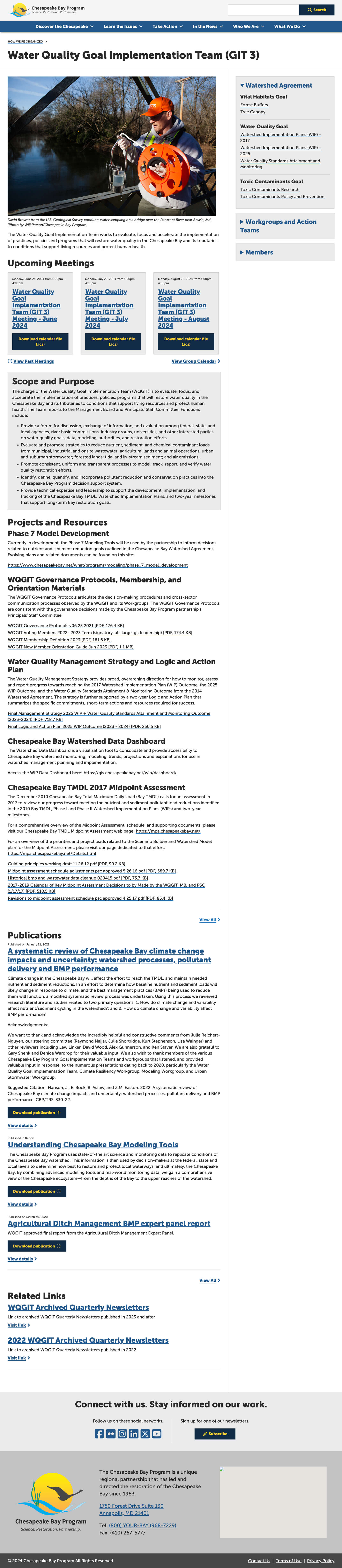 Old Group and Team Page