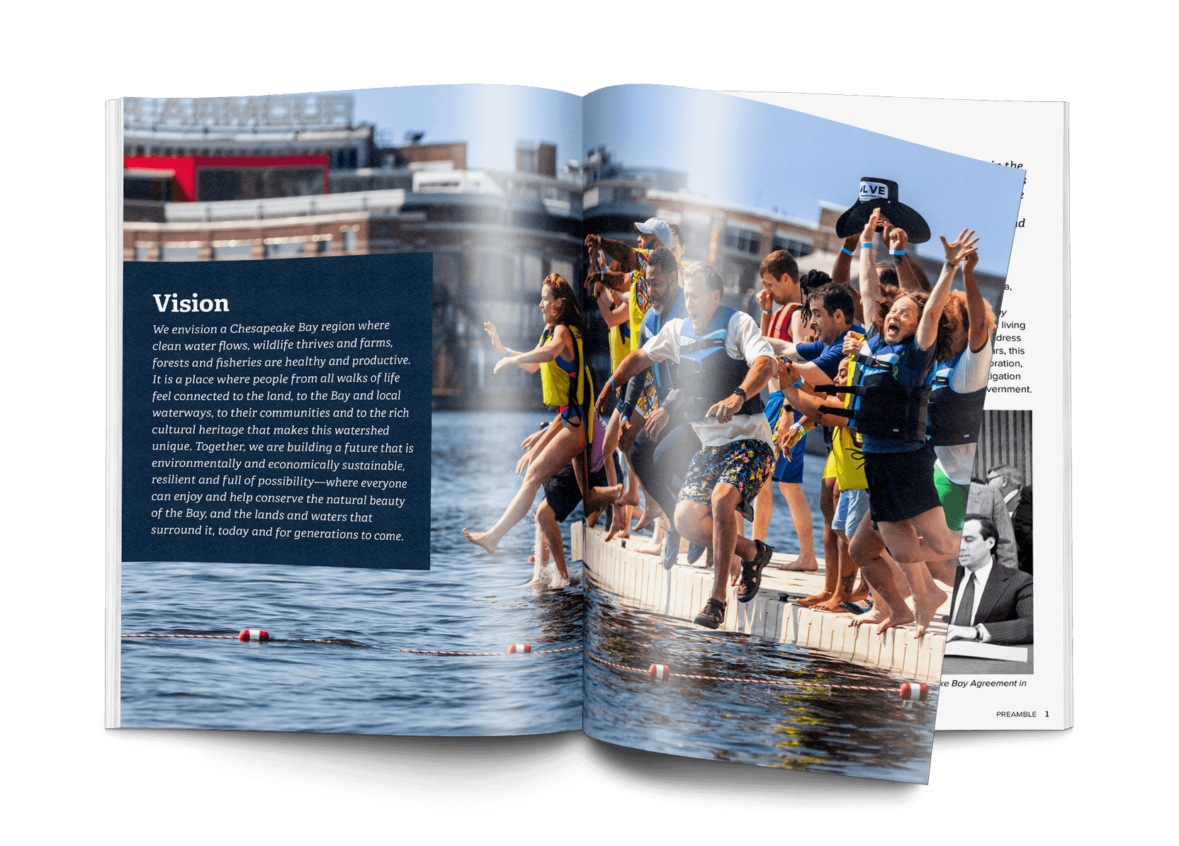 Interior spread showing chapter opener, imagery, and hierarchy