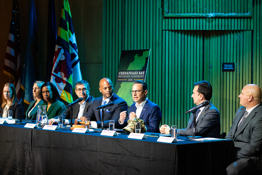 Chesapeake Executive Council meeting poster backdrop