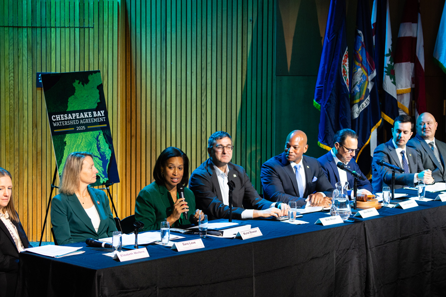 Chesapeake Executive Council meeting poster backdrop