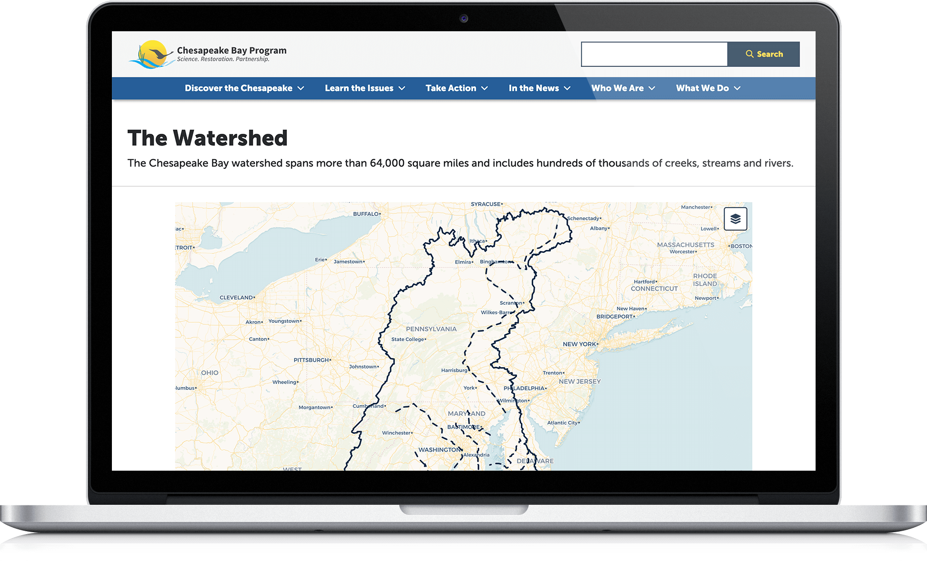 The Watershed Mockup